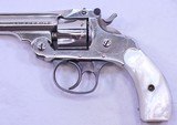 S&W .32 Double Action, 4th Model, Rare 6” Barrel, Beautiful Pearl Grips - 3 of 20