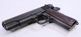 ITHACA,  M1911 A1, 1944 Gun, U.S. PROPERTY,  All Original, Exc. Cond. - 3 of 20