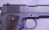 ITHACA,  M1911 A1, 1944 Gun, U.S. PROPERTY,  All Original, Exc. Cond. - 18 of 20