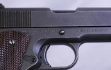 ITHACA,  M1911 A1, 1944 Gun, U.S. PROPERTY,  All Original, Exc. Cond. - 8 of 20
