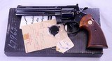 COLT, Python, 6in, EARLY c.1967, w/ Box, SN:67962 - 2 of 20