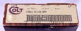 COLT  SAA,  .44 Spl. x 4 ¾”, New in Box, SN: SA54220 - 2 of 17