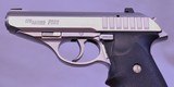 SIG SAUER, P232 Stainless, .380 x 3.6”, Nite Sights, 2 Mags, As NEW - 9 of 14