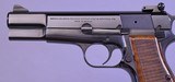 Browning High Power, 9mm, Belgium Made, Adjustable Sight. As New Condition, - 3 of 16