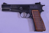 Browning High Power, 9mm, Belgium Made, Adjustable Sight. As New Condition, - 1 of 16