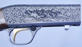 Browning SA-22 Belgium made rifle, Gr III Engraved by Angelo Bee, W/Case - 3 of 20