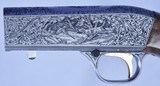 Browning SA-22 Belgium made rifle, Gr III Engraved by Angelo Bee, W/Case - 7 of 20