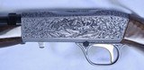 Browning SA-22 Belgium made rifle, Gr III Engraved by Angelo Bee, W/Case - 8 of 20