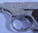 Colt Woodsman Sport Model, Beautifully Engraved, Nickel Plated - 18 of 20