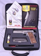 Coonan Classic, .357 Magnum Semi Auto Pistol, AS NEW, Case, 2 Mags, All Papers & Accs. - 1 of 17