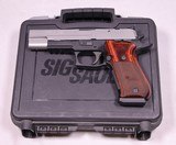 Sig Sauer P220 Match, Custom Shop, .45ACP, 5” Barrel, Exc. w/ Case - 1 of 17