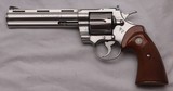 Colt Python, Stainless, 6 In, 1983, w/Box - 1 of 20