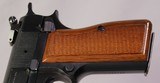 Browning High Power, 9mm, Belgium Made, Adjustable Sight, 2 Mags.  Excellent Condition - 8 of 14