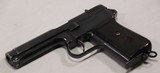 Czechoslovakia, CZ-38, .380 D. A. only Semi Auto Pistol, NAZI use, Excellent Condition - 2 of 20