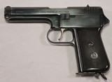 Czechoslovakia, CZ-38, .380 D. A. only Semi Auto Pistol, NAZI use, Excellent Condition - 1 of 20