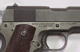 Remington Rand, M1911 A1, 1943 Gun, U.S. PROPERTY, All Original, Exc. Cond. - 9 of 17