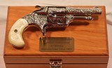 Smith Model 41 Revolver, Cased, Engraved, Nickel Plated, c.1871 - 1 of 20