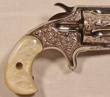 Smith Model 41 Revolver, Cased, Engraved, Nickel Plated, c.1871 - 5 of 20