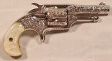 Smith Model 41 Revolver, Cased, Engraved, Nickel Plated, c.1871 - 4 of 20