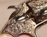 Smith Model 41 Revolver, Cased, Engraved, Nickel Plated, c.1871 - 17 of 20