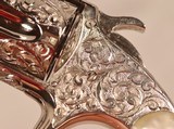 Smith Model 41 Revolver, Cased, Engraved, Nickel Plated, c.1871 - 18 of 20