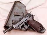 P.38, Walther, ac 44, Original Exc. Cond. with Nice Holster & 2 Mags. - 2 of 20