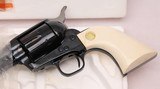 COLT  Frontier Six Shooter, .44-40 x 4 3/4”, Full Blue, Factory Ivory, NEW IN BOX - 5 of 18
