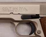 COLT, Government Model, MKIV, Series 80, Stainless, c.1984 - 3 of 17