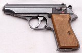 Walther, PP, .32 Cal. Late War, 1945,  Wood Grips, Excellent Condition - 1 of 20