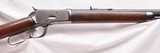 Winchester M1892, Octagonal Barrel Rifle, .38 WCF, c.1892, ANTIQUE, Restored, SN:20144 - 3 of 20
