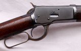 Winchester M1892, Octagonal Barrel Rifle, .38 WCF, c.1892, ANTIQUE, Restored, SN:20144 - 4 of 20