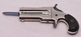 Frank Wesson Double Barrel Derringer w/ Dirk, .41 RF, Restored, Cased, c.1860’s, Antique - 7 of 20