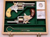 Colt House Pistols, 1st model Cloverleaf & 2nd Model, Cased Pair, Restored - 4 of 20
