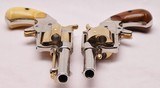 Colt House Pistols, 1st model Cloverleaf & 2nd Model, Cased Pair, Restored - 10 of 20