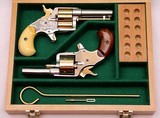 Colt House Pistols, 1st model Cloverleaf & 2nd Model, Cased Pair, Restored - 5 of 20