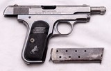 Colt, M1903 Hammerless, 1918 Vintage, Original Finish, VG Cond - 6 of 10