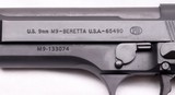 Beretta, M9, New & Unfired, 9mm  x 4.9” Barrel, c.2011 - 3 of 12