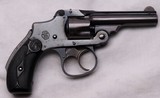 S&W, New Departure, Safety Hammerless .32 Revolver, BLUE, 3” Barrel, w/Box, ANTIQUE - 5 of 20