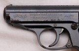 Walther, Mod. PPK, Pre War, Crown / N Marked, .32 Cal.  SN: 199669 K - 4 of 16