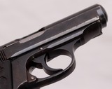 Walther, Mod. PPK, Pre War, Crown / N Marked, .32 Cal.  SN: 199669 K - 15 of 16