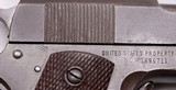 Remington Rand, M1911 A1, 1944 Gun, U.S. PROPERTY - 6 of 13