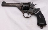 Webley & Scott Mk IV, .38/200, Matching Well Marked, "WAR FINISH"  - 1 of 20