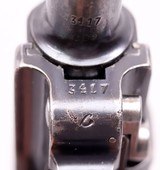 Luger, P.08, MAUSER S/42, Early “G” Date, (1935), Matching, Battle Worn Original  - 13 of 20