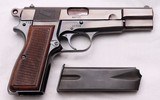 FN High Power, Pre-War, Un-Marked Nazi, 9mm, Matching, Exc. SN: 44695 - 5 of 18