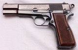 FN High Power, Pre-War, Un-Marked Nazi, 9mm, Matching, Exc. SN: 44695 - 1 of 18