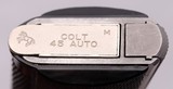 COLT, Gov’t Model, MKIV, Series 80, Stainless, Custom Features, Pink & Black, c.1986 - 16 of 18