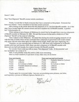 Colt, SAA Sheriff’s Model, SN: 77638, c.1882, Among 1st Ten Shipped, Colt & Research letters. - 20 of 20