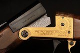 Beretta, Factory Prototype, Serial No. AB.1, One of One, History, Gold Receiver, c.1968, Original Box - 2 of 20