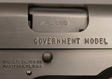 COLT,  First Edition Stainless .380 Govt. Model, Custom Shop Limited Edition, .380, Cased   - 10 of 15