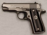 COLT,  First Edition Stainless .380 Govt. Model, Custom Shop Limited Edition, .380, Cased   - 4 of 15